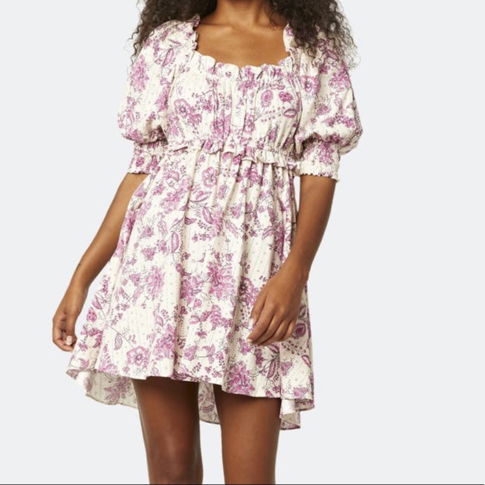 MISA Los Angeles Ara Floral Mini Dress